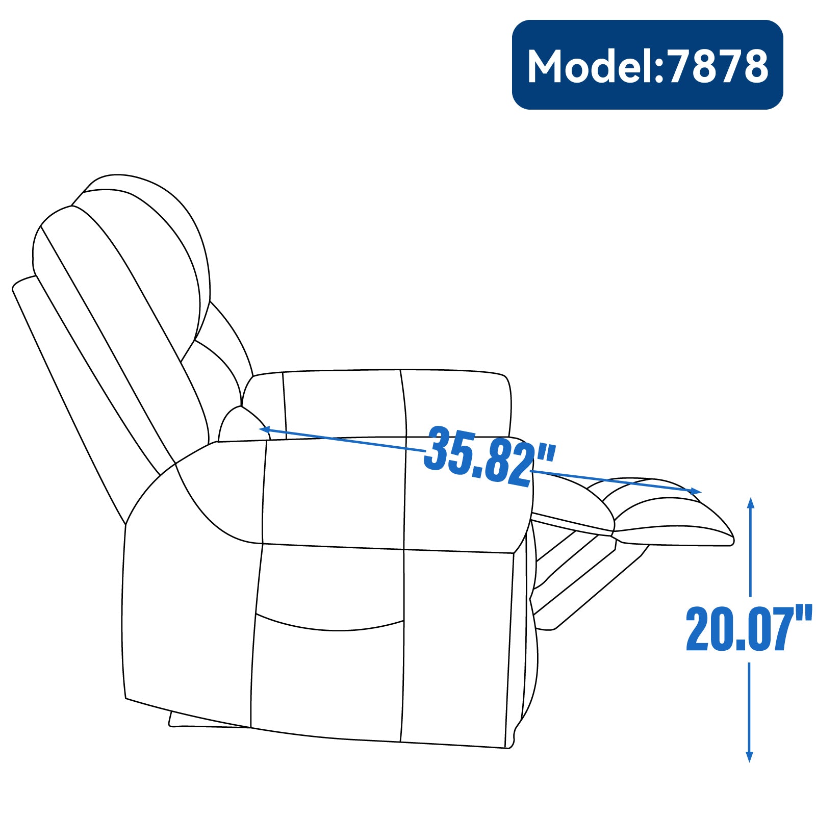 Power Lift Recliner Chair Heat Massage Dual Motor Infinite Position Up to 350 LBS, Faux Leather, Heavy Duty Motion Mechanism with USB Ports, Brown - Value Lift Chairs 