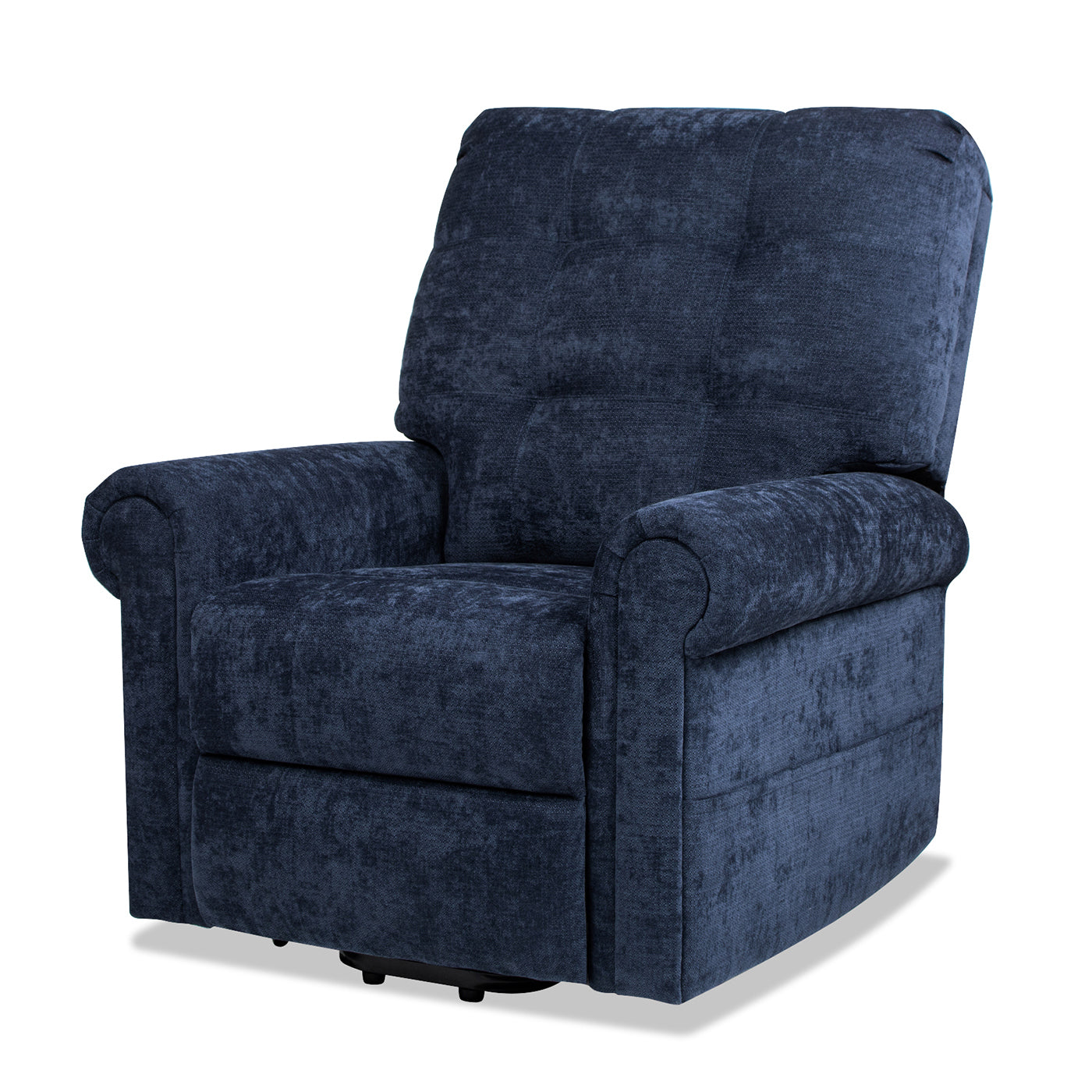 Irwin 36" Power Lift Recliner Chair, Dusk Navy Blue Chenille