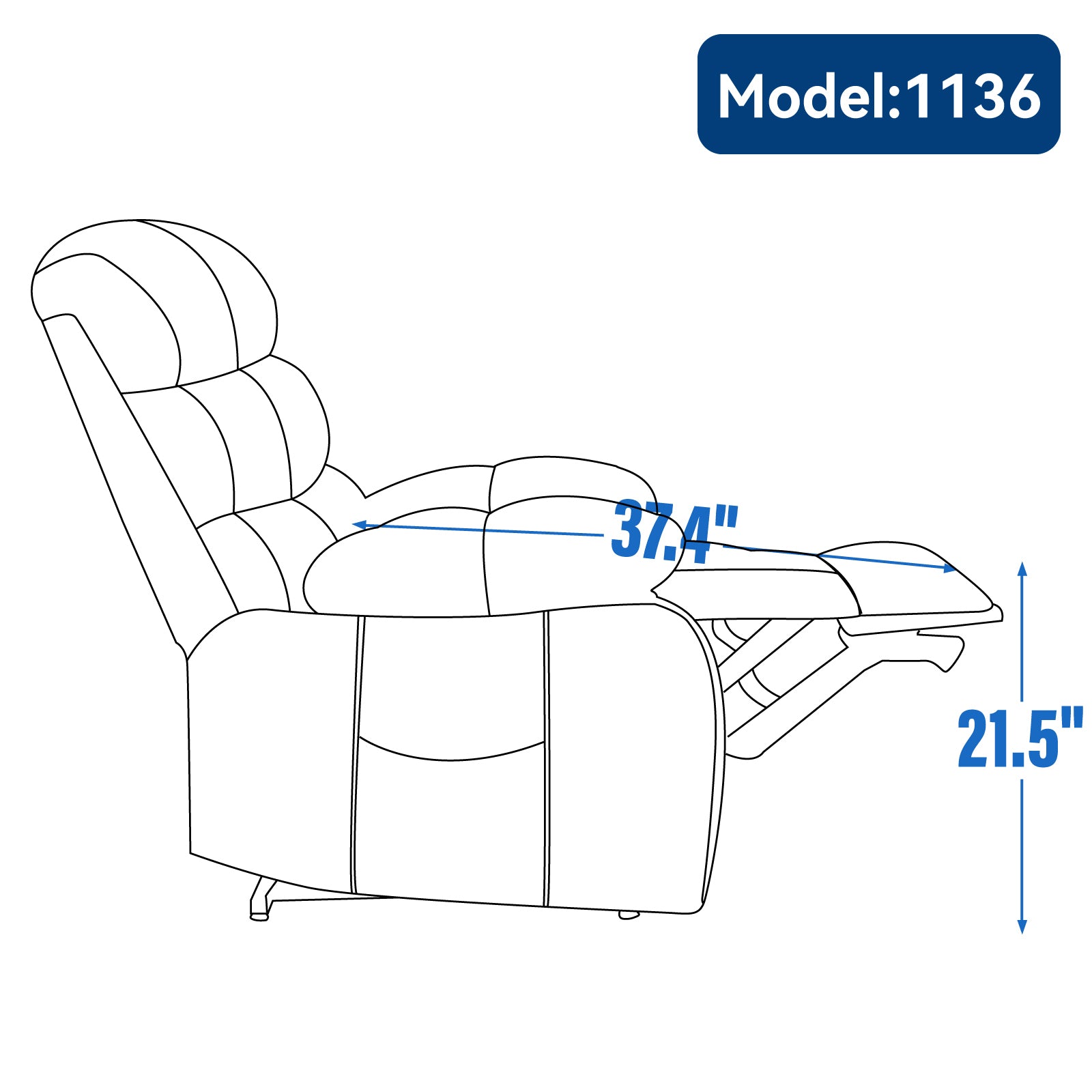 23" Seat Width and High Back Large Size Chenille Power Lift Recliner Chair with 8-Point Vibration Massage and Lumbar Heating, Brown - Value Lift Chairs 