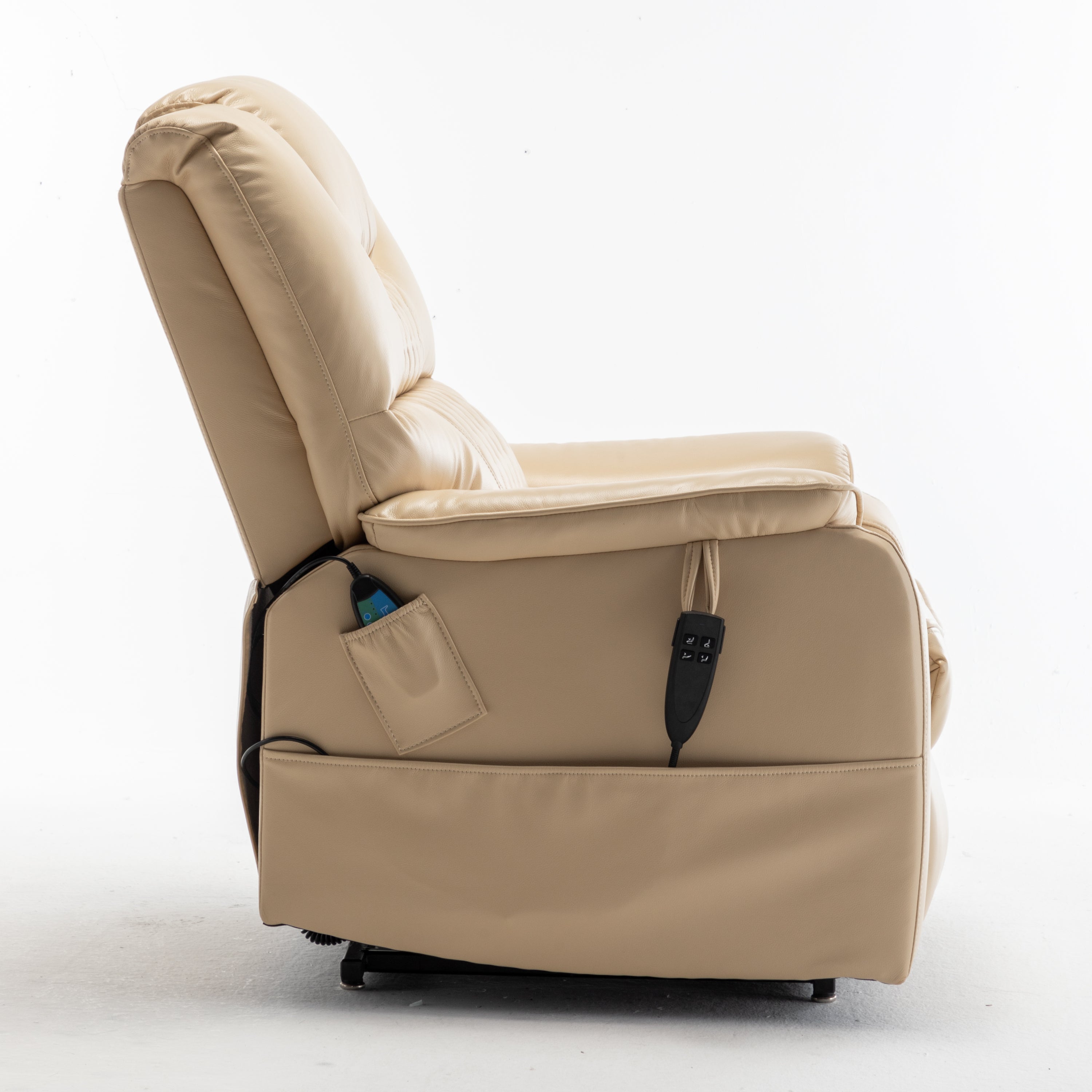 Lay Flat Recliner Lift Chair Tan